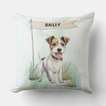 Terrier Parson Russell Aquarela Cachorro Personali