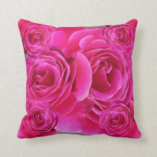 ALMOFADA TESTE PADRÃO COR-DE-ROSA FÚCSIA IMPRESSIONANTE D