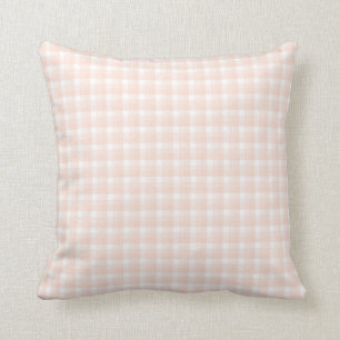 Almofada Teste padrão da verificação do guingão. Rosa e