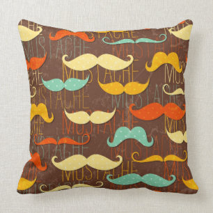 Almofada Teste padrão do bigode