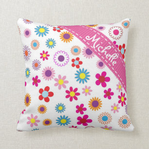 Almofada Teste padrão feminino conhecido feito sob