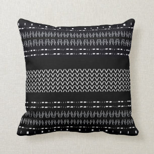 Almofada Teste padrão moderno de Mudcloth