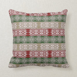 Almofada Teste padrão tribal africano étnico das listras