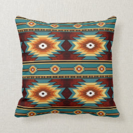 Almofada Teste padrão tribal do sudoeste