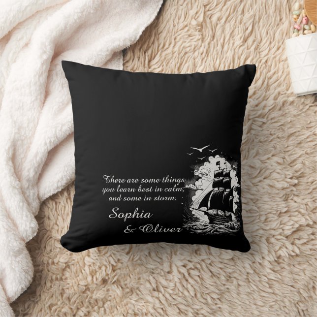 Almofada Texto Branco da Cotação Motivacional de Entrega Pi (Cobertor)