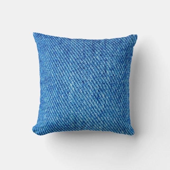 Almofada Textura Blue Denim (Frente)