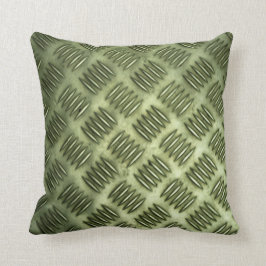 Almofada Textura de aço inoxidável do revestimento do metal