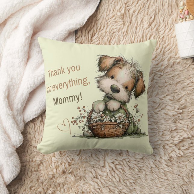 Almofada Thank you for everything, Mom! (Cobertor)