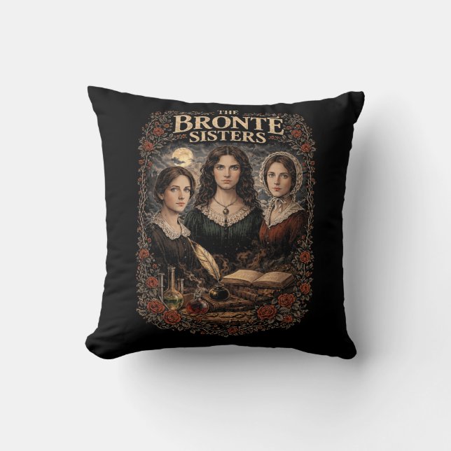 Almofada The Brontë Sisters (Frente)