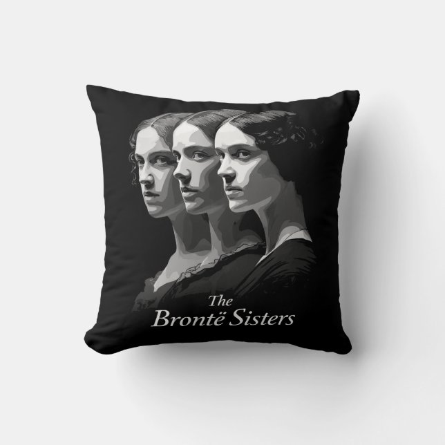 Almofada The Brontë Sisters (Frente)