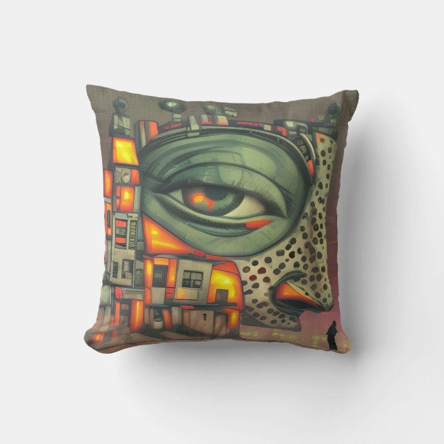 Almofada The City Sleeps (Frente)