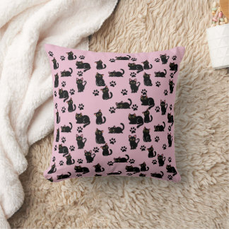 Almofada The Cutest Black Cat Pillow Gift for Cat Lovers