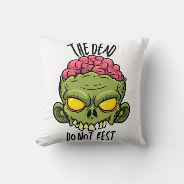 Almofada The Dead Do Not Rest - Pillow (Frente)