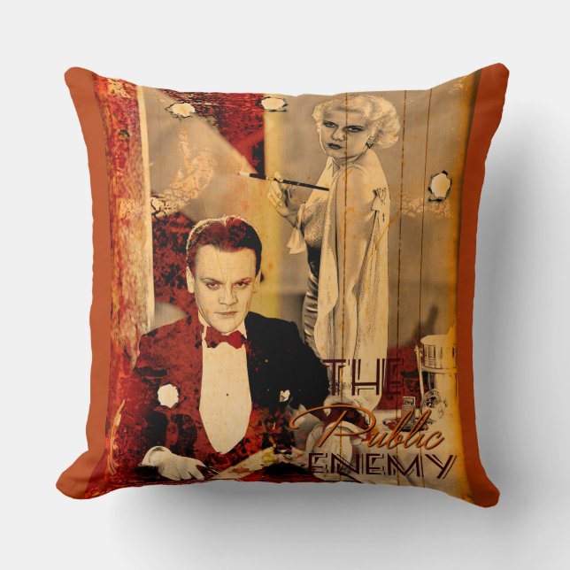 Almofada The Gangster's Blonde Girl (Frente)