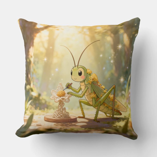 Almofada The Grasshopper and the Nectar Artwork.1 (Frente)