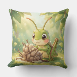 Almofada The Grasshopper and the Nectar Artwork.5