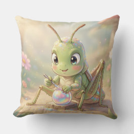 Almofada The Grasshopper and the Nectar Artwork.8