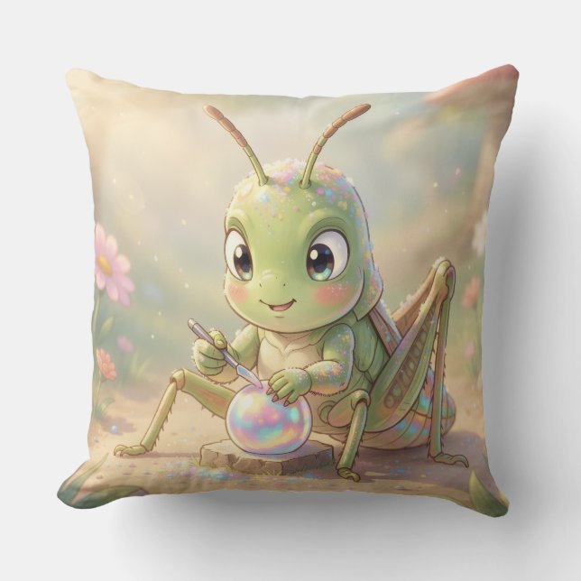 Almofada The Grasshopper and the Nectar Artwork.8 (Frente)