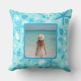 Almofada The Johnson Beach House Pillow, Cute Sea Pattern