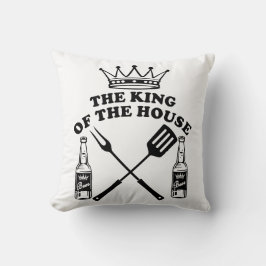 Almofada The King of the House Beer Cojín
