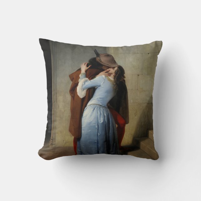 Almofada The Kiss (por Francesco Hayez) (Frente)