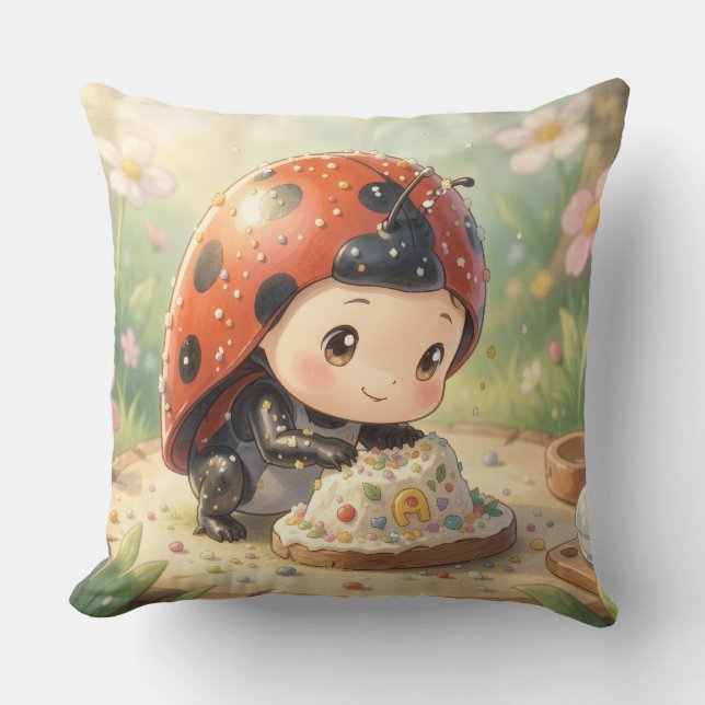 Almofada The Ladybug and the Hidden Nectar Kingdom (Frente)
