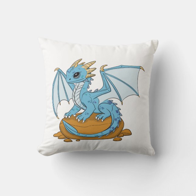 Almofada The Little Blue Dragon (Frente)