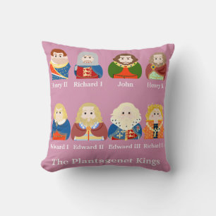 Almofada The Plantagenet Kings (nomeado)
