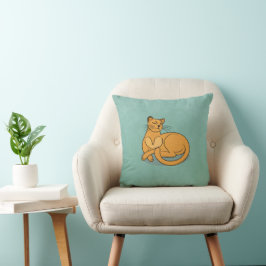 Almofada The Yellow Cat