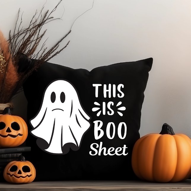 Almofada This is Boo Sheet, Funny Halloween  (Criador carregado)