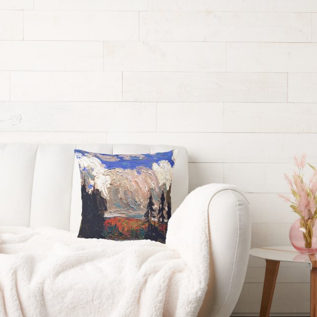 Almofada Thomson - Black Spruce in Autumn (Sofá)