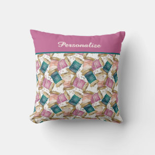 Almofada Threads de costura personalizados Presente persona