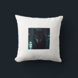 Almofada Throw pillow<br><div class="desc">This image was used by Author Selene Dacario to depict one of the werewolves in her debut novel The Betrayal</div>