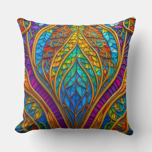Almofada Throw Pillow 20"x20" (Frente)