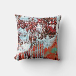 Almofada Throw Pillow – Corrosion Pulse