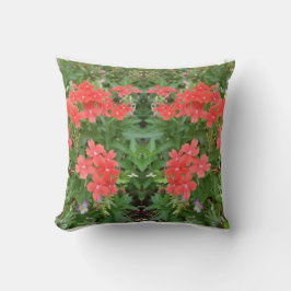 Almofada Throw Pillow flowers 
