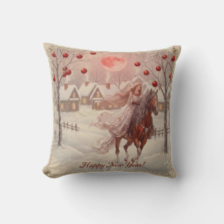 Almofada Throw Pillow "Happy New Year