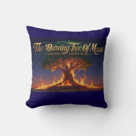Almofada Throw Pillow- Islamic "The Burning Tree Of Musa"