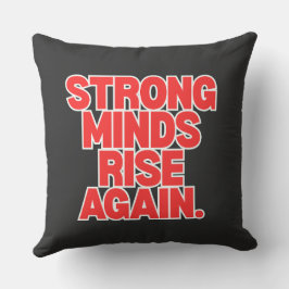 Almofada Throw Pillow – Modern Positive Message Home Decor