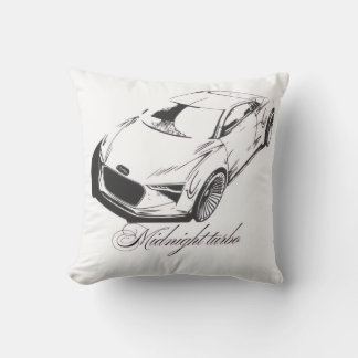 Almofada Throw Pillow Racing Car Phone Case | Transparent 