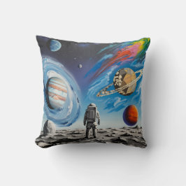 Almofada Throw Pillow, space man