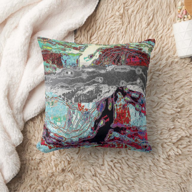 Almofada Throw Pillow – Strata Pulse (Cobertor)