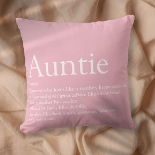Almofada Tia Melhor do Mundo, Definição de Tia Rosa