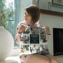 Tia Moderna de Definição de Colagem de Fotos Funti