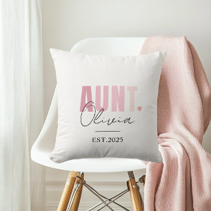 Almofada Tia Mole Personalizada Rosa