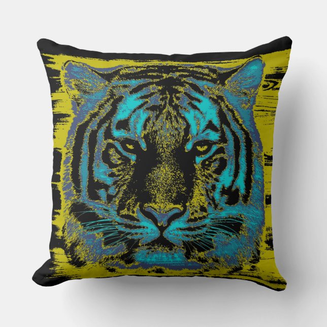 Almofada Tiger Vintage (Frente)