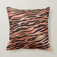 Tigre de Listras Rosa Dourado Pelo de Zebra