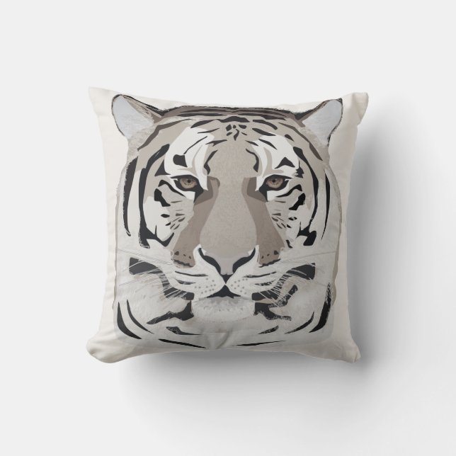Almofada Tigre, face do tigre, símbolo de 2022 (Frente)