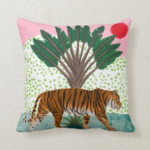 Almofada Tigre no Sunset