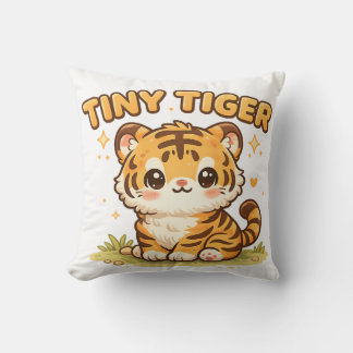 Almofada Tigre Pequeno Kawaii Bebê Tigre Fofo Desenho Anima